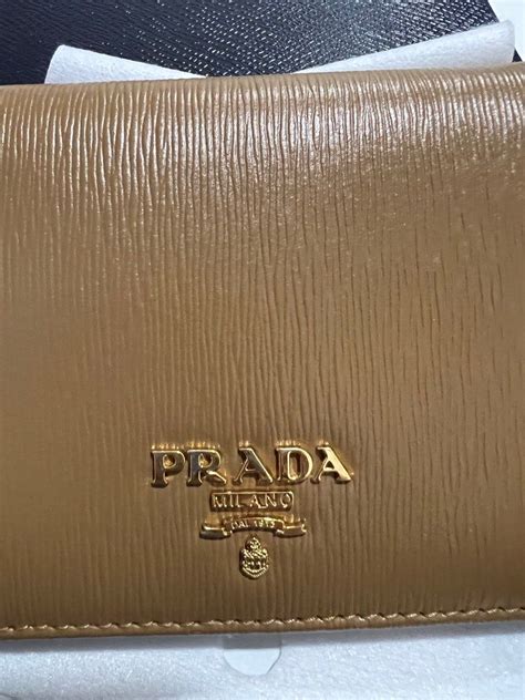 prada bifold long wallet|prada small wallet price.